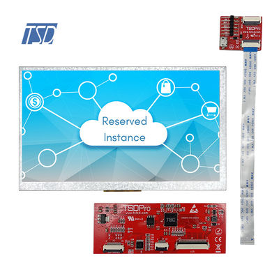 HMI Serial Solution 800x480 Touch Screen Smart LCD Module UART Interface 7''