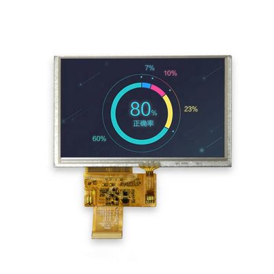 Hot Sales 800x480 5.0 inch TFT LCD Screen 12 O'clock TN Panel Anti-glare for Industrial Application