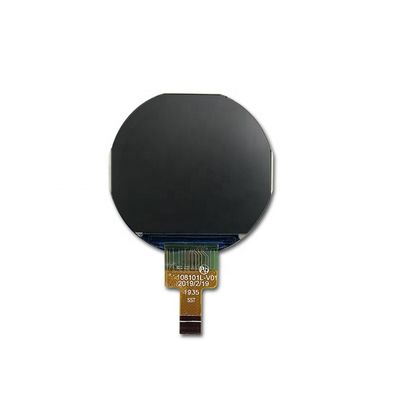 Small Round TFT LCD Display 1.08inch 4 line spi interface GC9307 ips 13pin