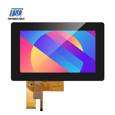 TSD Standard TFT LCD Display Module 7 Inch 450 Nits 800x480 RGB With Touch Panel