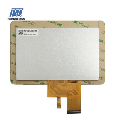 800x480 ST7262-G4-E IC RGB Interface 800nits CTP Touch Panel TSD 5&quot; Transmissive